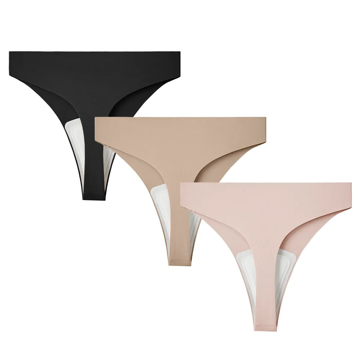 🧘‍♀️ Bär tights utan oro – Sömlös g-sträng med osynligt camel toe-skydd! 🎉