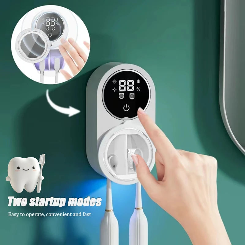 🌟 Bloomful Pure™ – Effektiv UV-tannbørstesterilisator for rent og friskt!