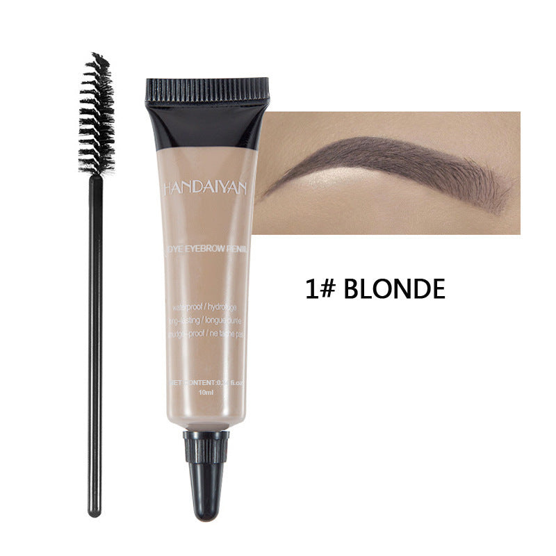 💄✨ Langtidsholdbar, vandfast og udtværingsfri flydende øjenbrynsgel/farvning