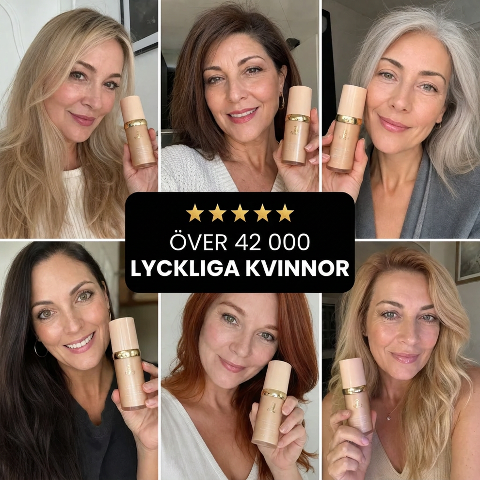💄✨Anti-aging Foundation med SPF 50 – Anpassar sig till din hudton