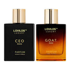 Sidste 3 timer: 50% RABAT🔥Herreduftsæt med CEO MAN parfume og GOAT MAN aroma