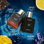 Sidste 3 timer: 50% RABAT🔥Herreduftsæt med CEO MAN parfume og GOAT MAN aroma