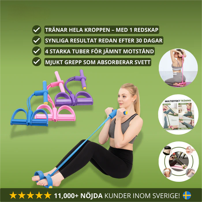 🤩Multifunktionelt træningsbånd til hele kroppen