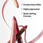 💋Easy Glide Lip Liner — Cremet, blendbar farve med smidig påføring