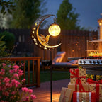 🌙✨ Hummingbird Moon solcellelampe til haven