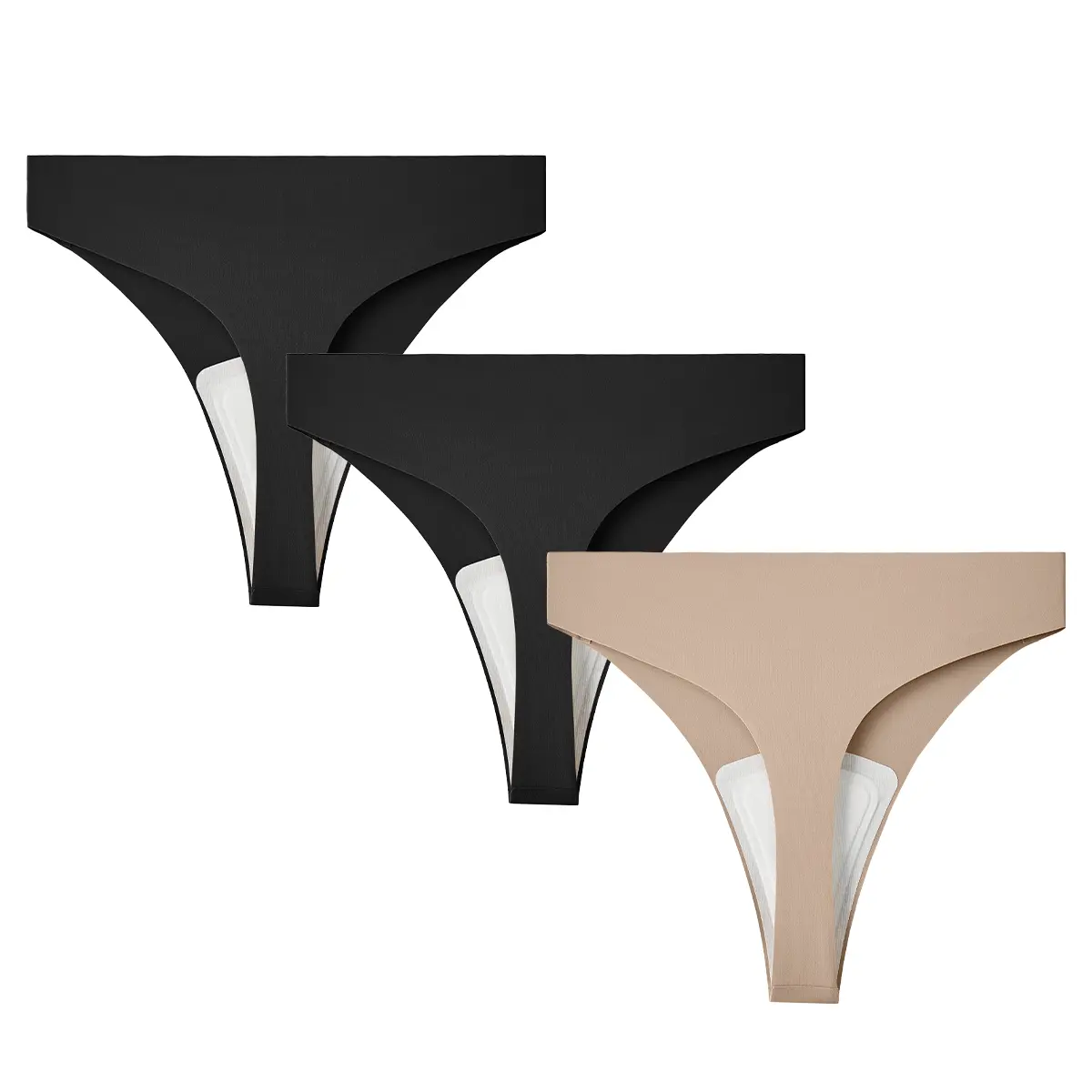 🧘‍♀️ Bär tights utan oro – Sömlös g-sträng med osynligt camel toe-skydd! 🎉
