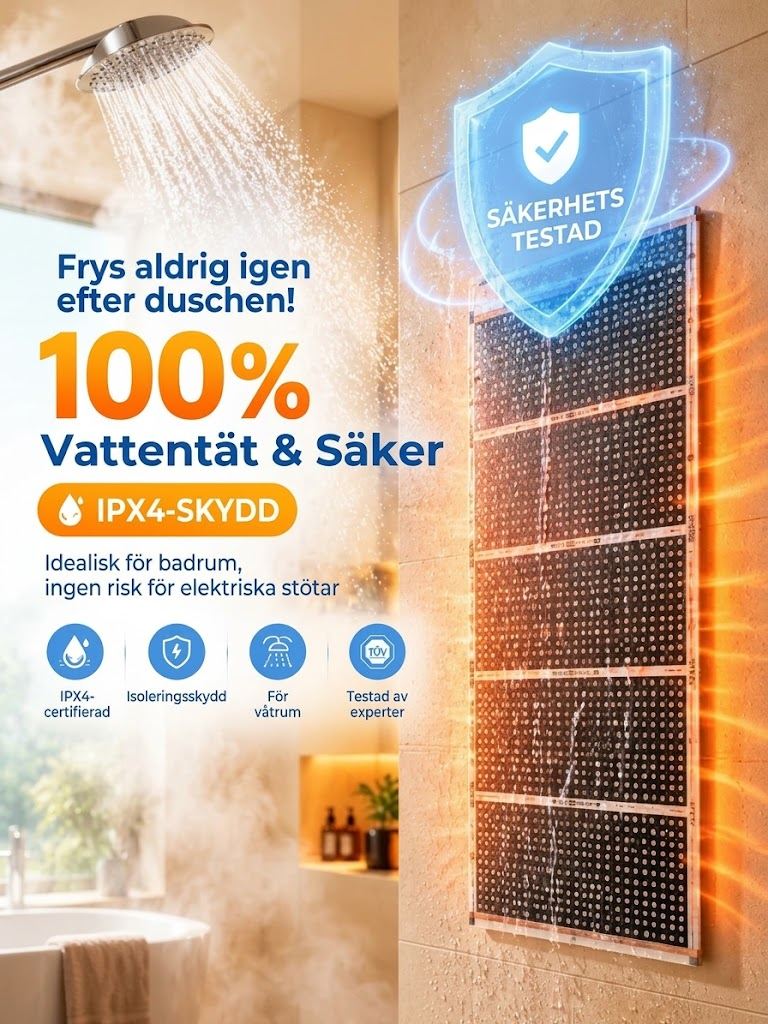 🔥 Varm på 3 sekunder – Energieffektiv grafen väggfläkt för hemmet! 🎉