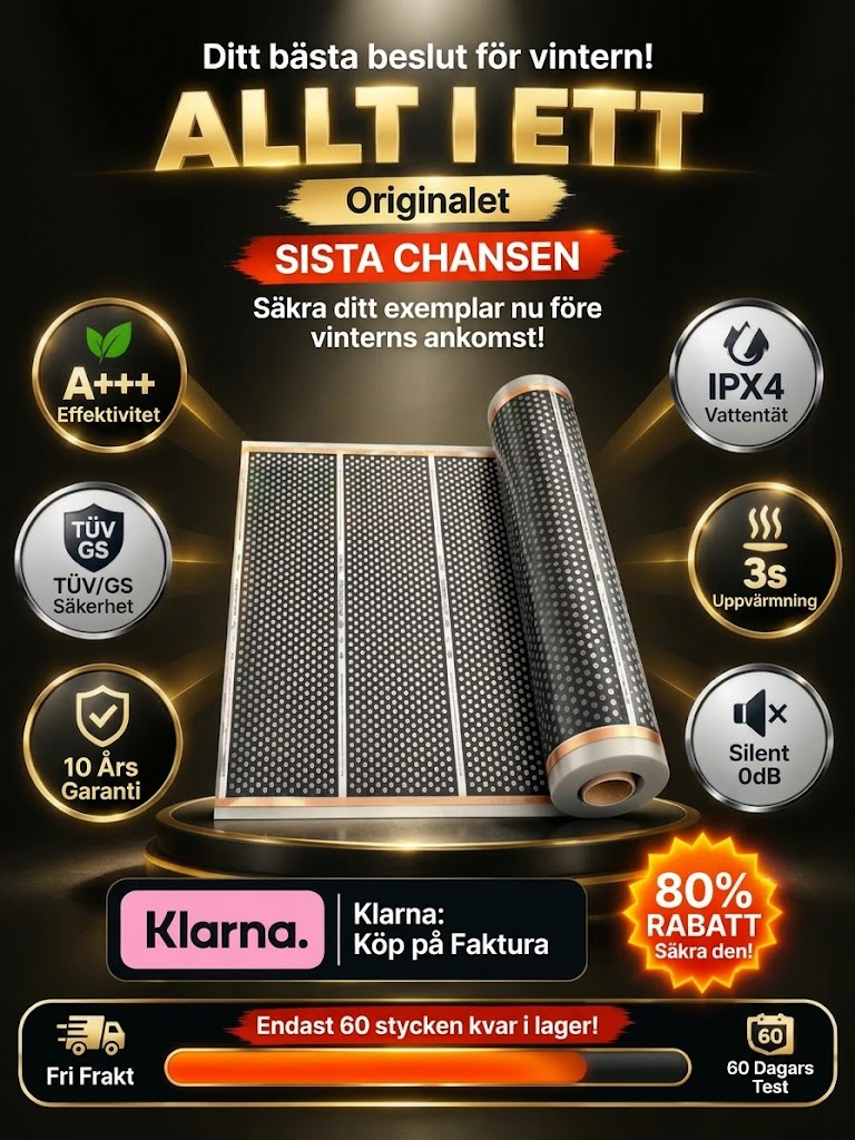 🔥 Varm på 3 sekunder – Energieffektiv grafen väggfläkt för hemmet! 🎉