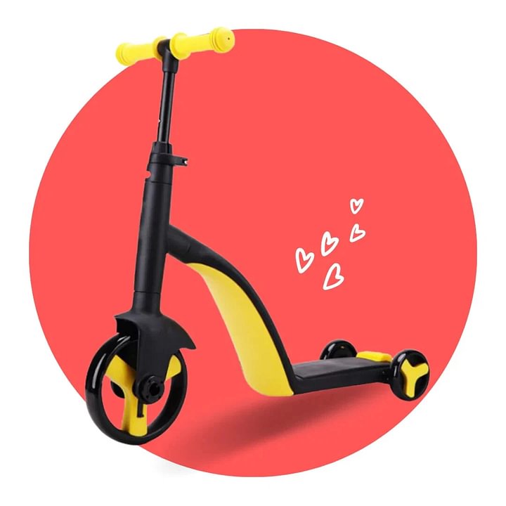 🔥3-i-1 børnescooter og småbørnscykel🛴 