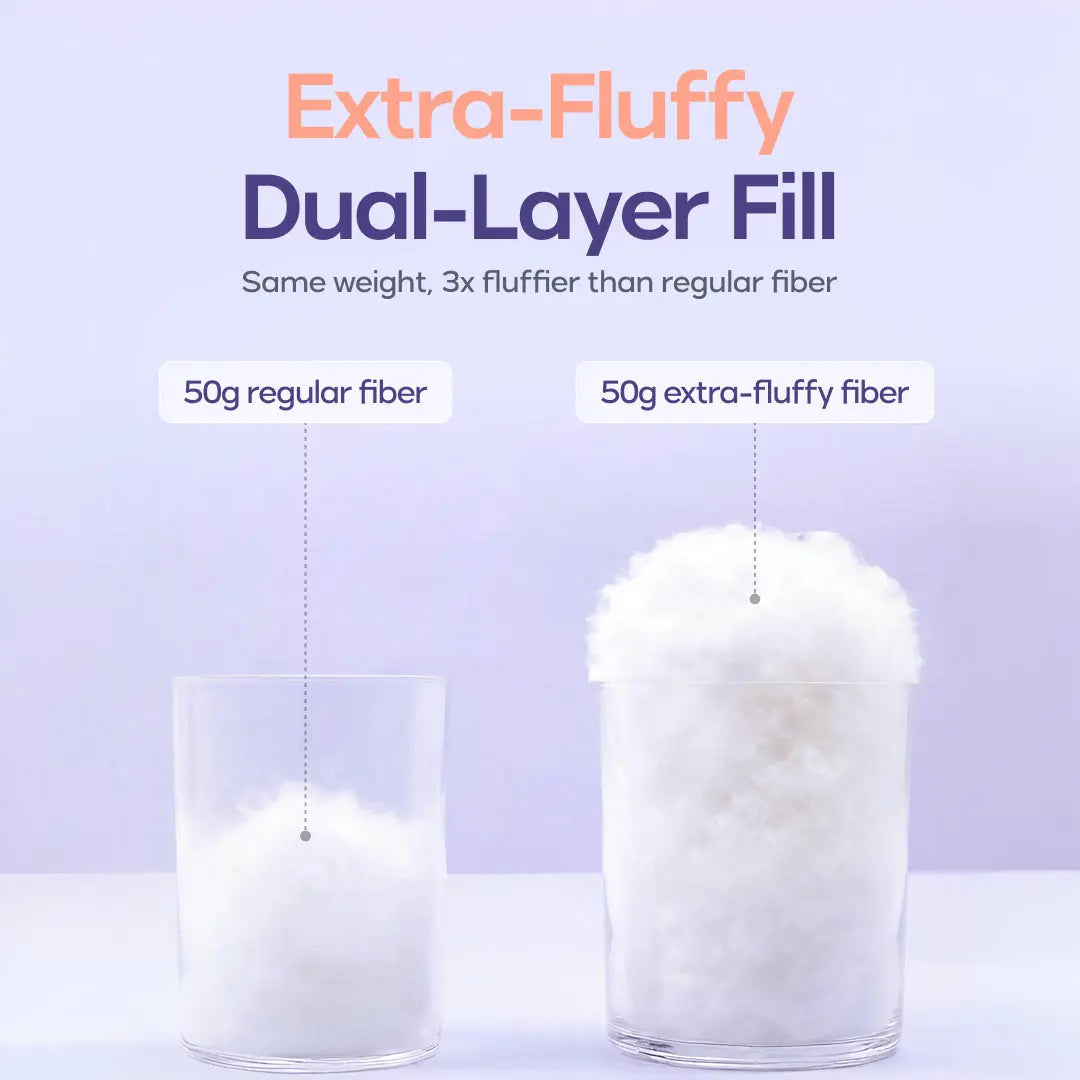☁️ Söv som på moln varje natt – Mellow Sleep Puff Pillow 🎉