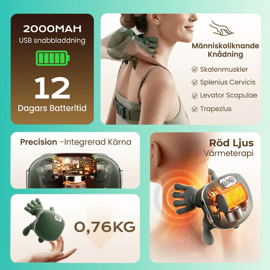 🔥 N7 Massager Pro – Professionell Massage, Nu med 50 % Rabatt