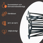 🔧✨Universal kabelbinderspænde i nylon