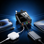 ⚡ Ladda 4x snabbare – 4-ports QC 3.0 snabbladdare med AI-prestandaboost! 🎉