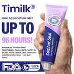 🔥 BEGRÆNSET SPECIELT TILBUD 🔥🦷💜FDA-certificeret (Klinisk bevist 96 timers fastholdelse for en sikker, komfortabel og zinkfri pasform til proteser)