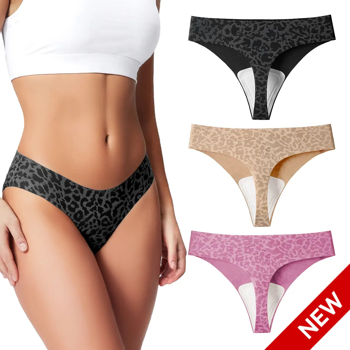 🧘‍♀️ Bär tights utan oro – Sömlös g-sträng med osynligt camel toe-skydd! 🎉