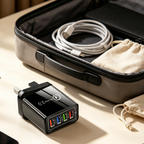 ⚡ Ladda 4x snabbare – 4-ports QC 3.0 snabbladdare med AI-prestandaboost! 🎉