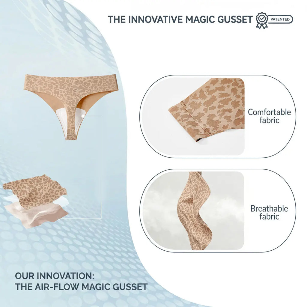 🧘‍♀️ Bär tights utan oro – Sömlös g-sträng med osynligt camel toe-skydd! 🎉