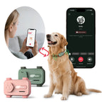 PetPhone til hunde og katte – 2-vejs PetChat, global GPS-tracker med geofence-alarmer, realtidssporing, sundhedsovervågning, kæledyrsfinder, IP67 vandtæt, op til 5 dages batterilevetid