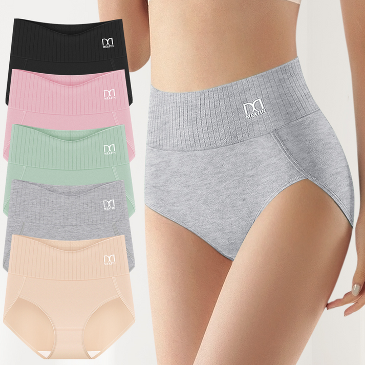 MageForm | 6-Pack Höga Midjetrosor – Bekväma & Formande