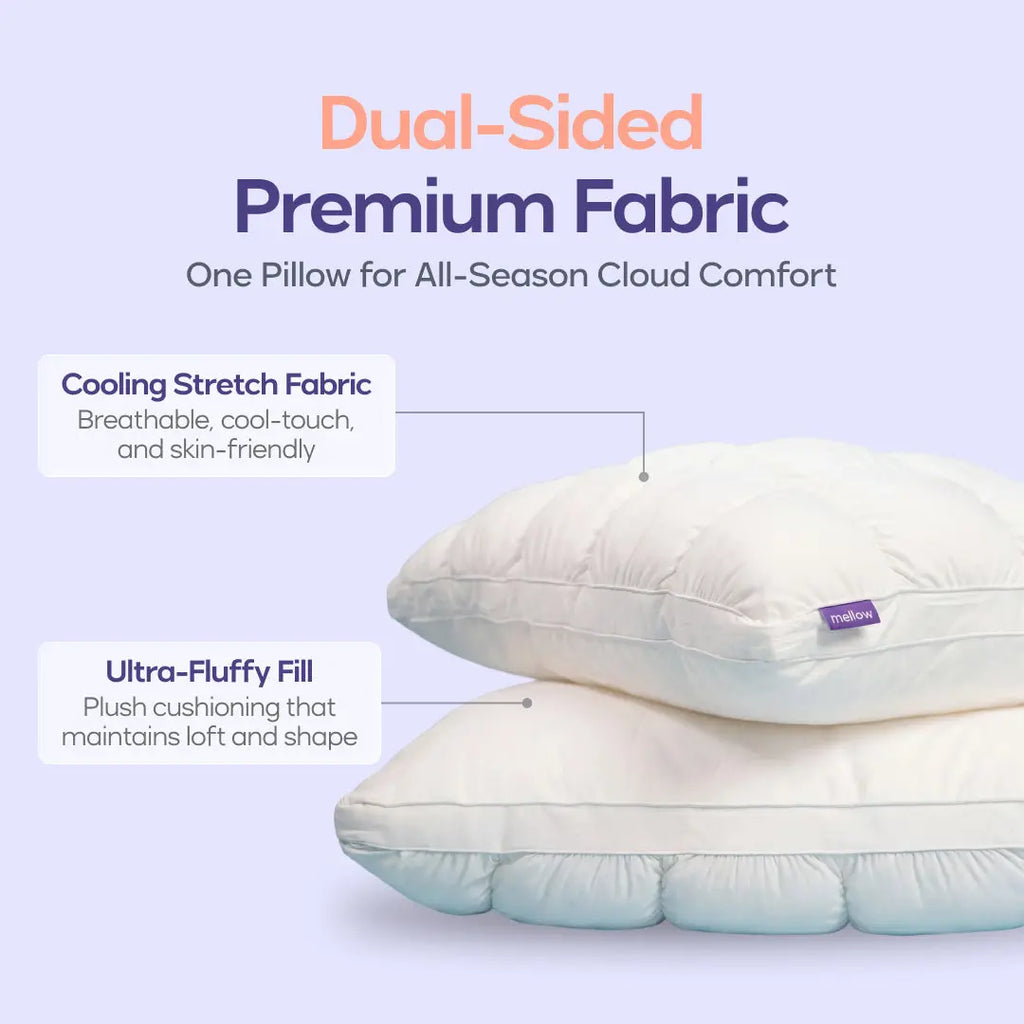 ☁️ Söv som på moln varje natt – Mellow Sleep Puff Pillow 🎉