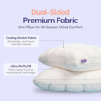 ☁️ Söv som på moln varje natt – Mellow Sleep Puff Pillow 🎉