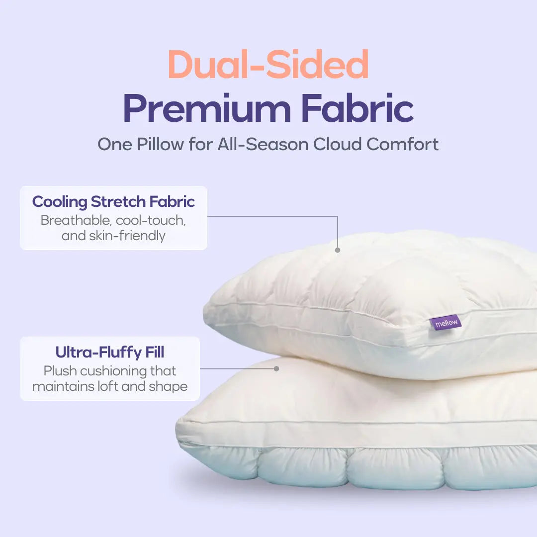 ☁️ Söv som på moln varje natt – Mellow Sleep Puff Pillow 🎉