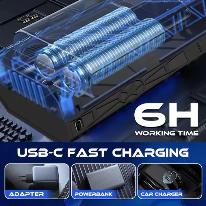 ❄️❄️ Snow Master Pro LED Turbo Ventilator ❄️❄️