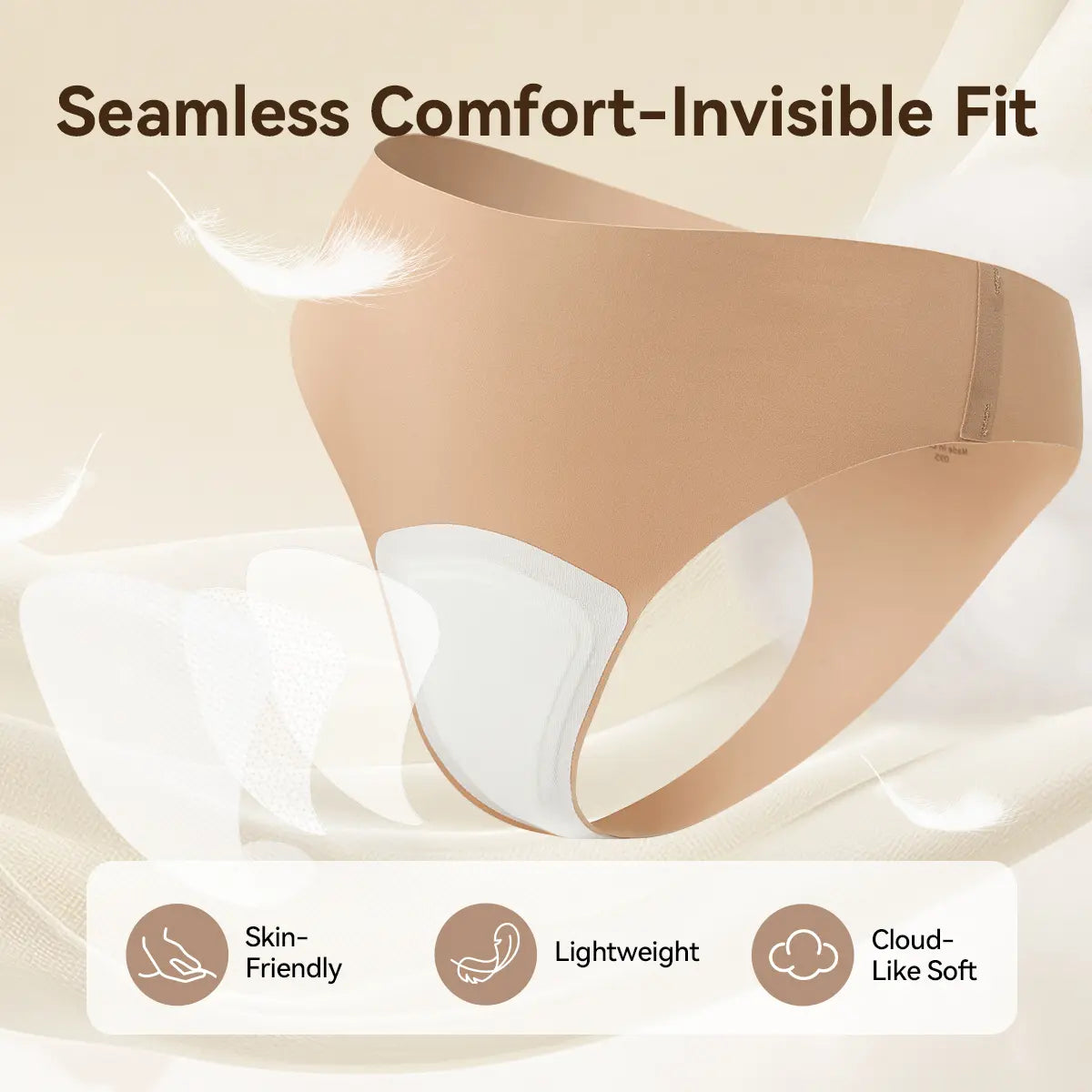 🧘‍♀️ Bär tights utan oro – Sömlös g-sträng med osynligt camel toe-skydd! 🎉