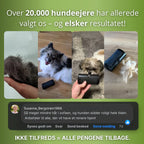 🧹🐾 Sig farvel til hundehår – Effektiv hundebørste (Køb 1, få 1 gratis)