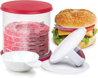 Perfekt hamburgerpress-set