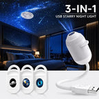 ✨ Plug-and-Play HD-stjärnprojektor🌌✨