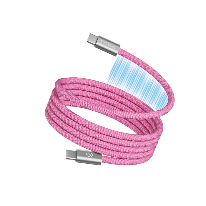 Köp 1 Få 1 GRATIS: Magnetisk Trasselfri Laddningskabel – Självupprullande & Snabbaddning (2-pack)