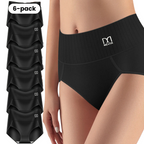 MageForm | 6-Pack Höga Midjetrosor – Bekväma & Formande