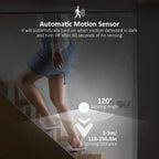 8 LED-rörelsesensor LED-nattlampa smart switch sensorljus USB-laddningsbart batteridrivet badrumssängbordslampa rum korridor tillgång badrum hembelysning