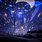 🌌✨Roterande stjärnprojektor – Perfekt present till barn & stjärnälskare!