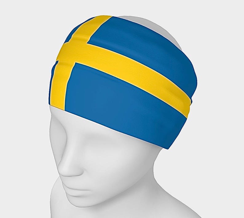 Svenskt Set: Pannband + Halsduk (2-pack) 🌟
