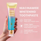 ✨ Oppnå et Strålende Smil – Kjøp 1 Få 1 GRATIS – 🦷 Niacinamid Whitening Tannkrem – For Sunnere, Hvitere Tenner!