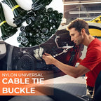 🔧✨Universal kabelbinderspænde i nylon