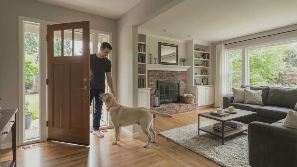 PetPhone til hunde og katte – 2-vejs PetChat, global GPS-tracker med geofence-alarmer, realtidssporing, sundhedsovervågning, kæledyrsfinder, IP67 vandtæt, op til 5 dages batterilevetid
