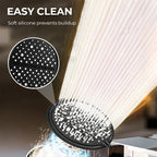 🔥 Højtryksbruser med justerbar stråle – 15 cm panel og 8 positioner for den ultimative bruseoplevelse! 🚿✨