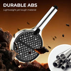 🔥 Højtryksbruser med justerbar stråle – 15 cm panel og 8 positioner for den ultimative bruseoplevelse! 🚿✨
