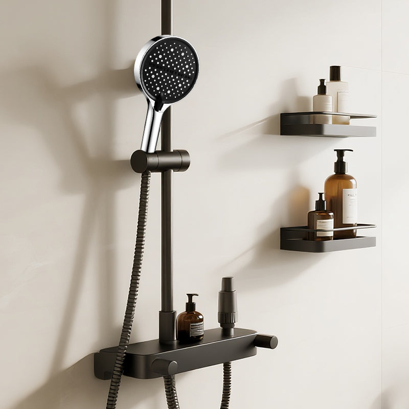 🔥 Højtryksbruser med justerbar stråle – 15 cm panel og 8 positioner for den ultimative bruseoplevelse! 🚿✨