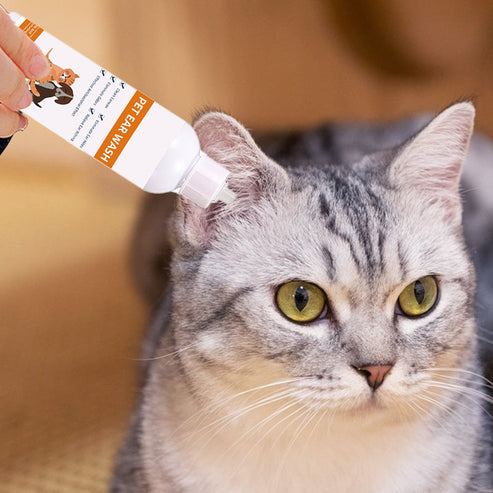 🐾✨ Öronrengörare för Hundar & Katter – Köp 2 Få 1 Gratis (3-pack)
