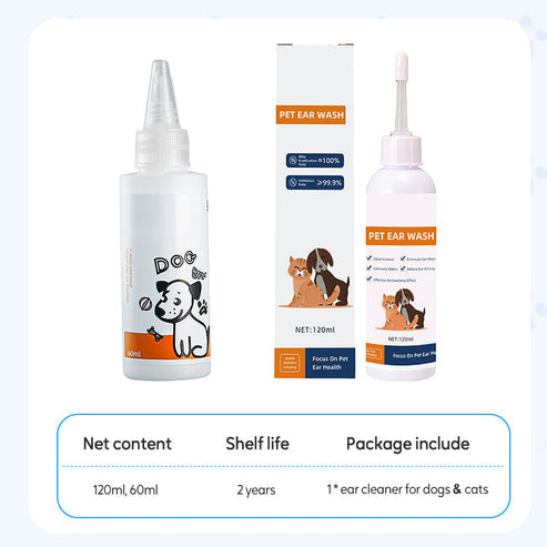🐾✨ Öronrengörare för Hundar & Katter – Köp 2 Få 1 Gratis (3-pack)