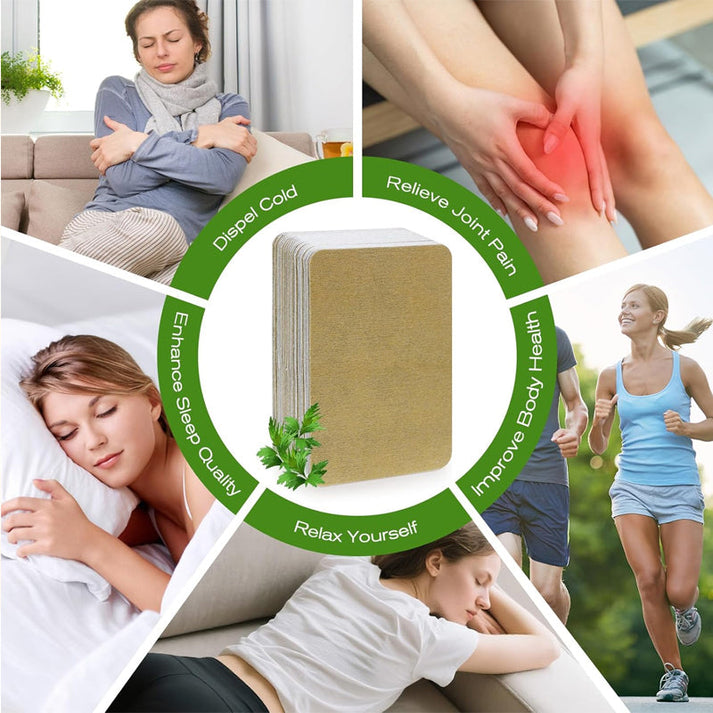 ⏳Tidsbegrænset tilbud⏰ Ingefærplaster – Naturlig varmeterapi mod smerter og stivhed | Sæt fast hvor det gør ondt! 💆‍♀️