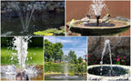 🌞Ny ankomst 50% RABAT!⛲Kompakt soldrevet fuglefontænepumpe – Hold din have i live!🏖️