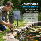 Över 50 000 enheter sålda! 💧🐟 50 % rabatt!🔥Soldriven dammluftare med luftpump