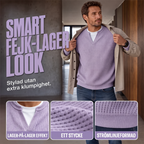 Ett måste🔥|👕 Strukturerad waffeltröja för män